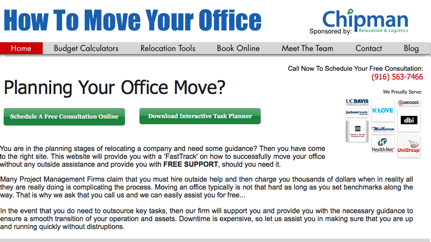 Moving Your Office